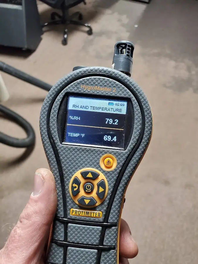 Moisture meter humidity assessment for Mold Remediation & Removal in Leesburg